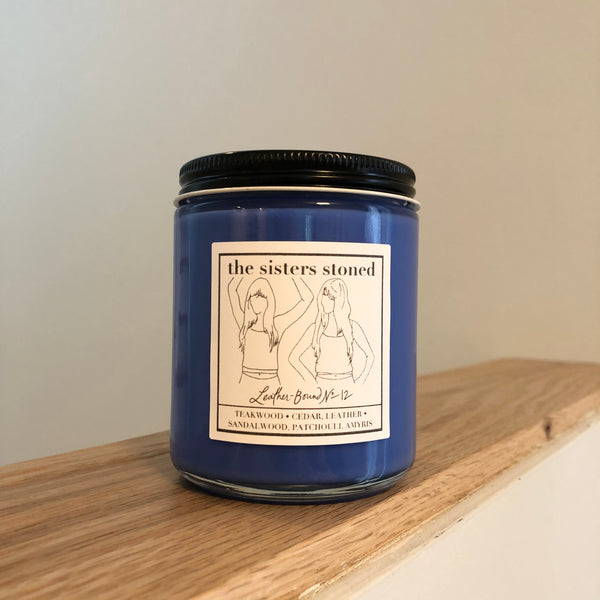 Leather-Bound No. 12 Soy Candle