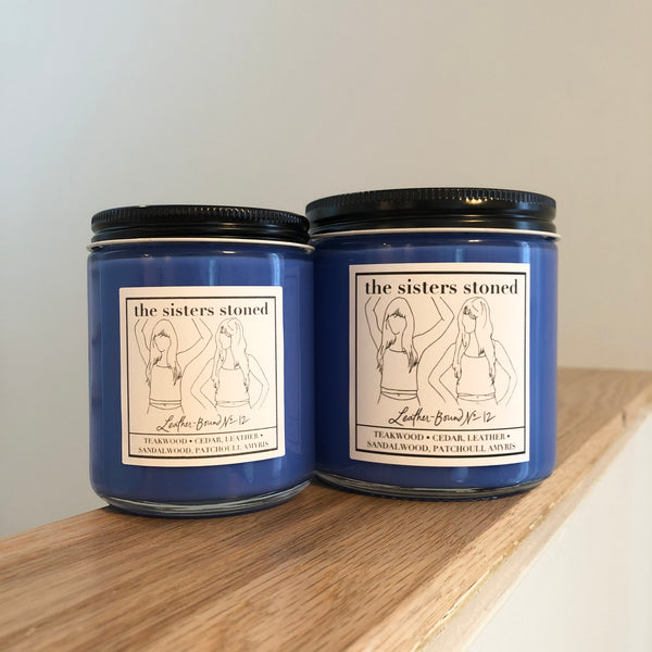 Leather-Bound No. 12 Soy Candle