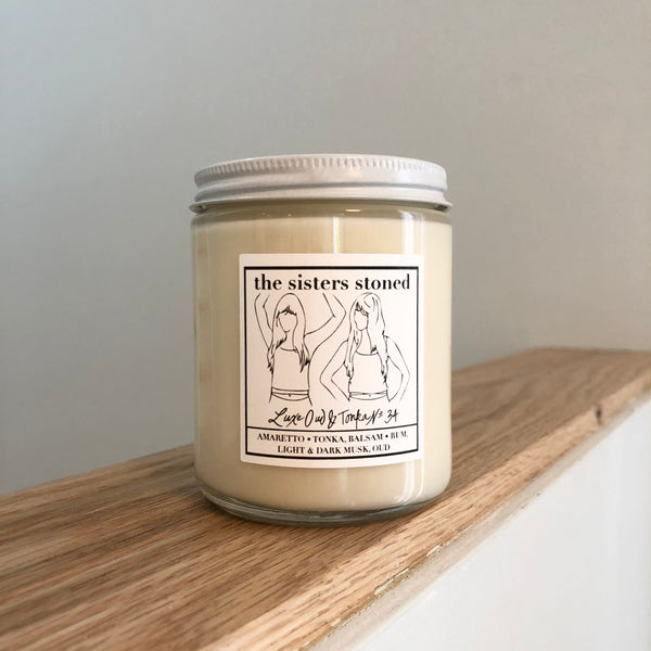 Luxe Oud & Tonka No. 34 Soy Candle