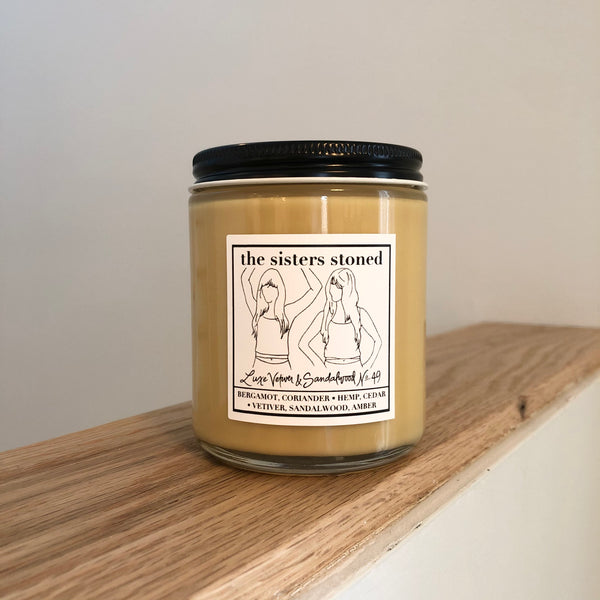 Luxe Vetiver & Sandalwood No. 49 Soy Candle
