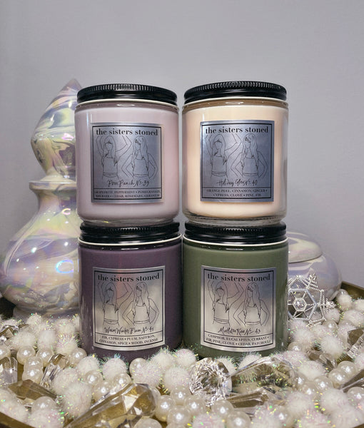 Winter Candle Set of 4