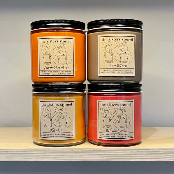 Fall Preview Soy Candle Set of 4