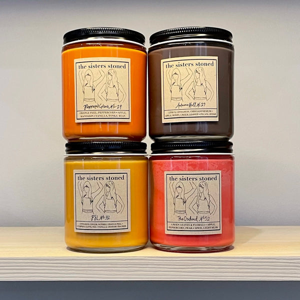 Fall Preview Soy Candle Set of 4