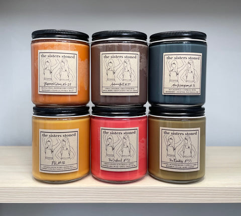 Fall Set of 6 Soy Candles
