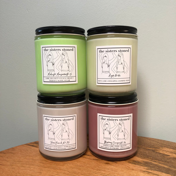 Cocktail Collection Set of 4 Soy Candles