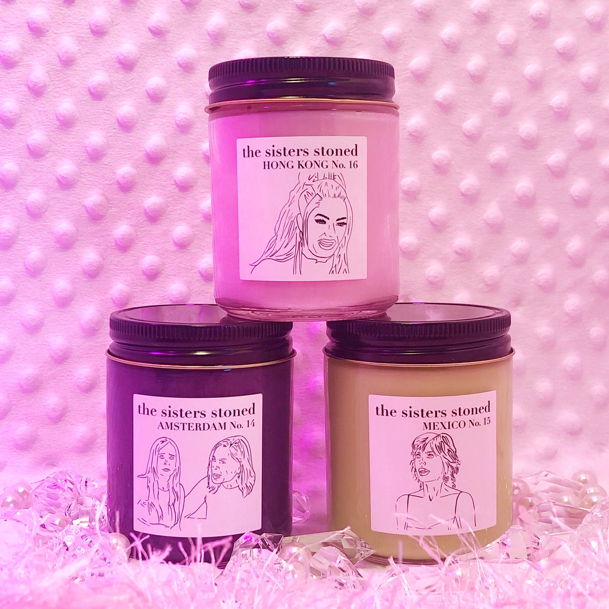 Real Housewives of Beverly Hills Candle Set of 3