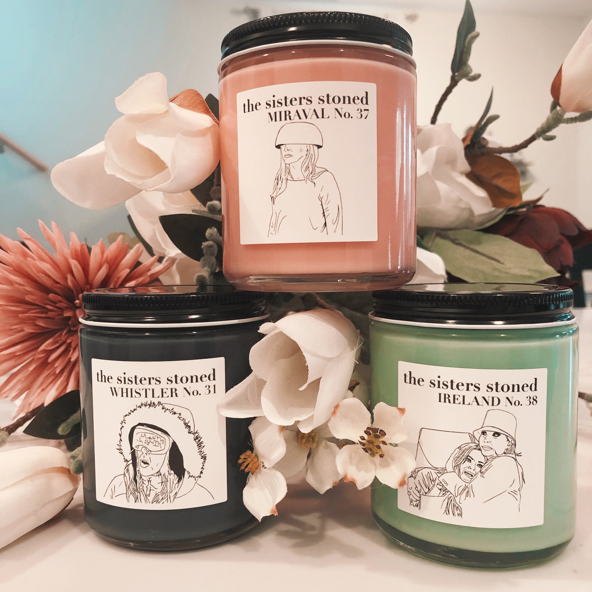 Real Housewives of Orange County Candle Set of 3